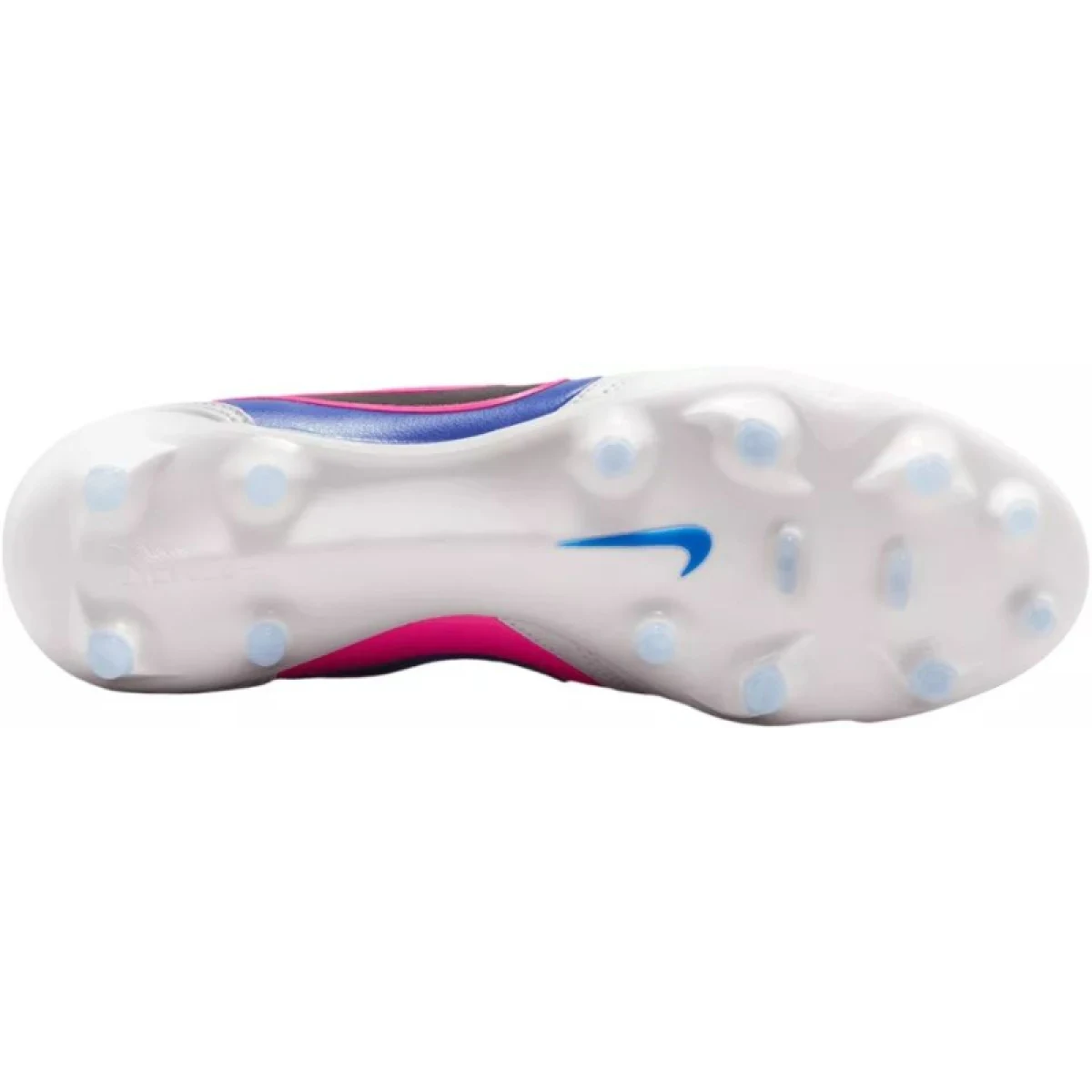 Pánske futbalové kopačky outdoorové NIKE Tiempo Ligera Pro M FG white black racer blue pink blast · záber 5