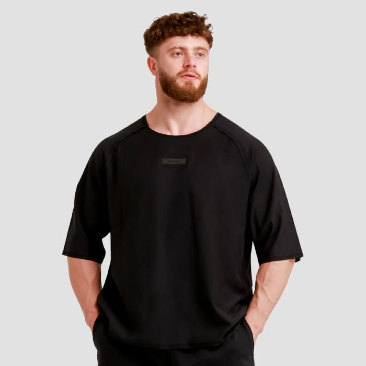 Тениска Unity Black - GymBeam - Тегло: 0,35 g · záber 1