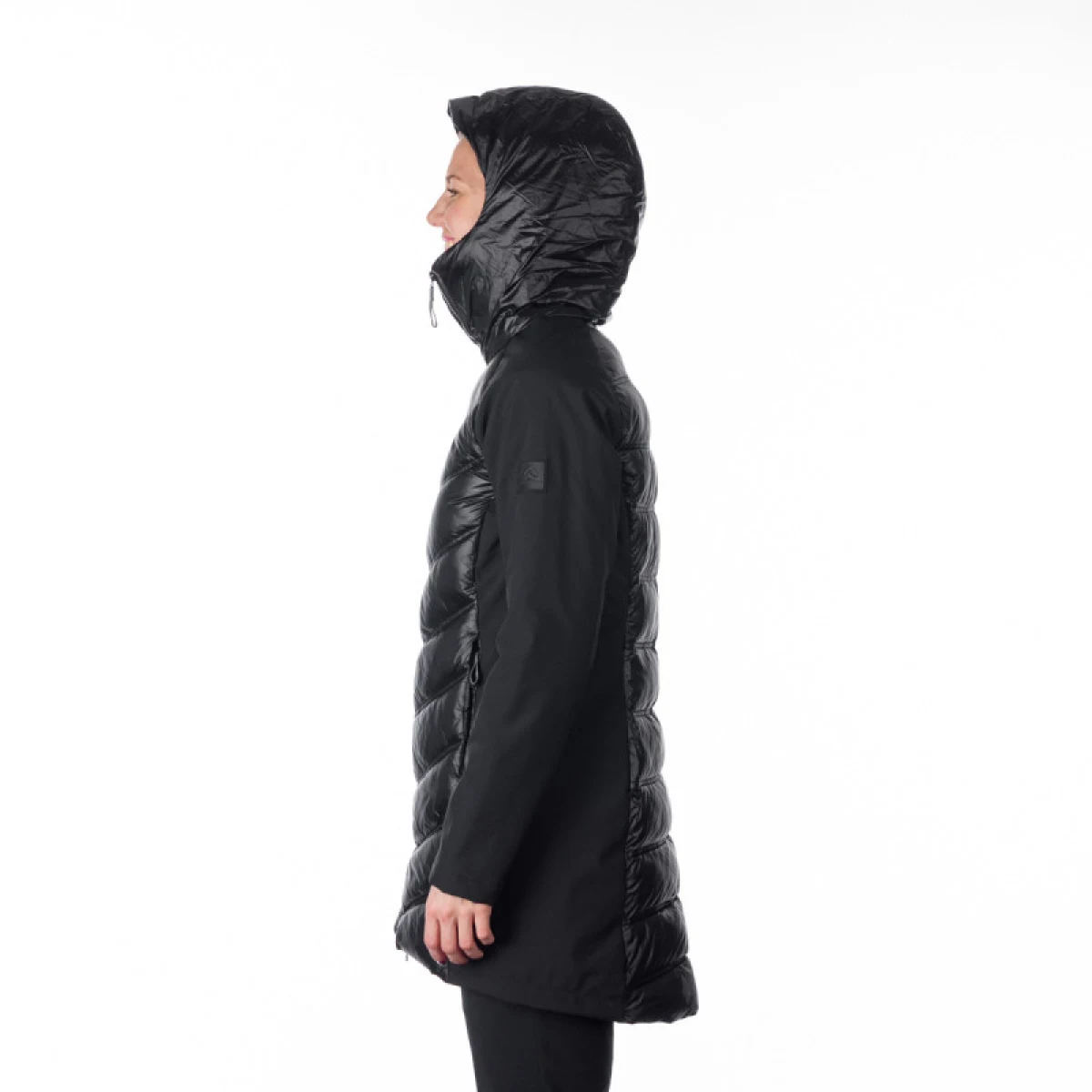 Dámská turistická softshellová bunda NORTHFINDER MARGIE-269-black · záber 5