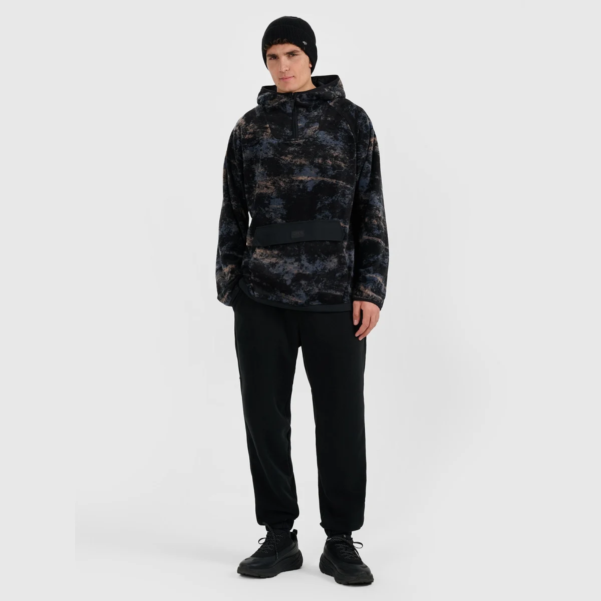Pánský fleece s kapucí regular - multicolor · záber 2