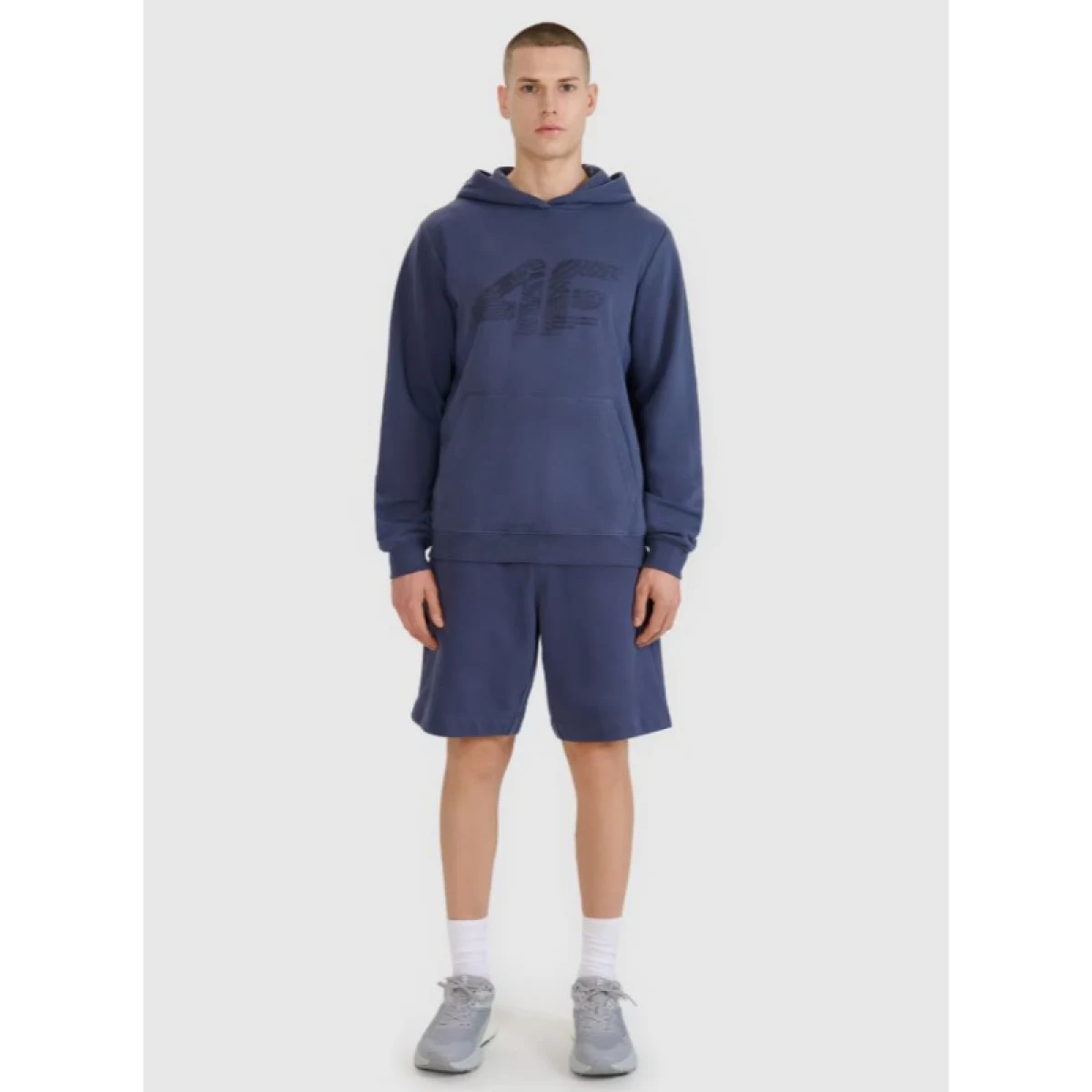 Pánské teplákové kraťasy 4F SHORTS CAS M545-22S-ANTHRACITE · záber 3