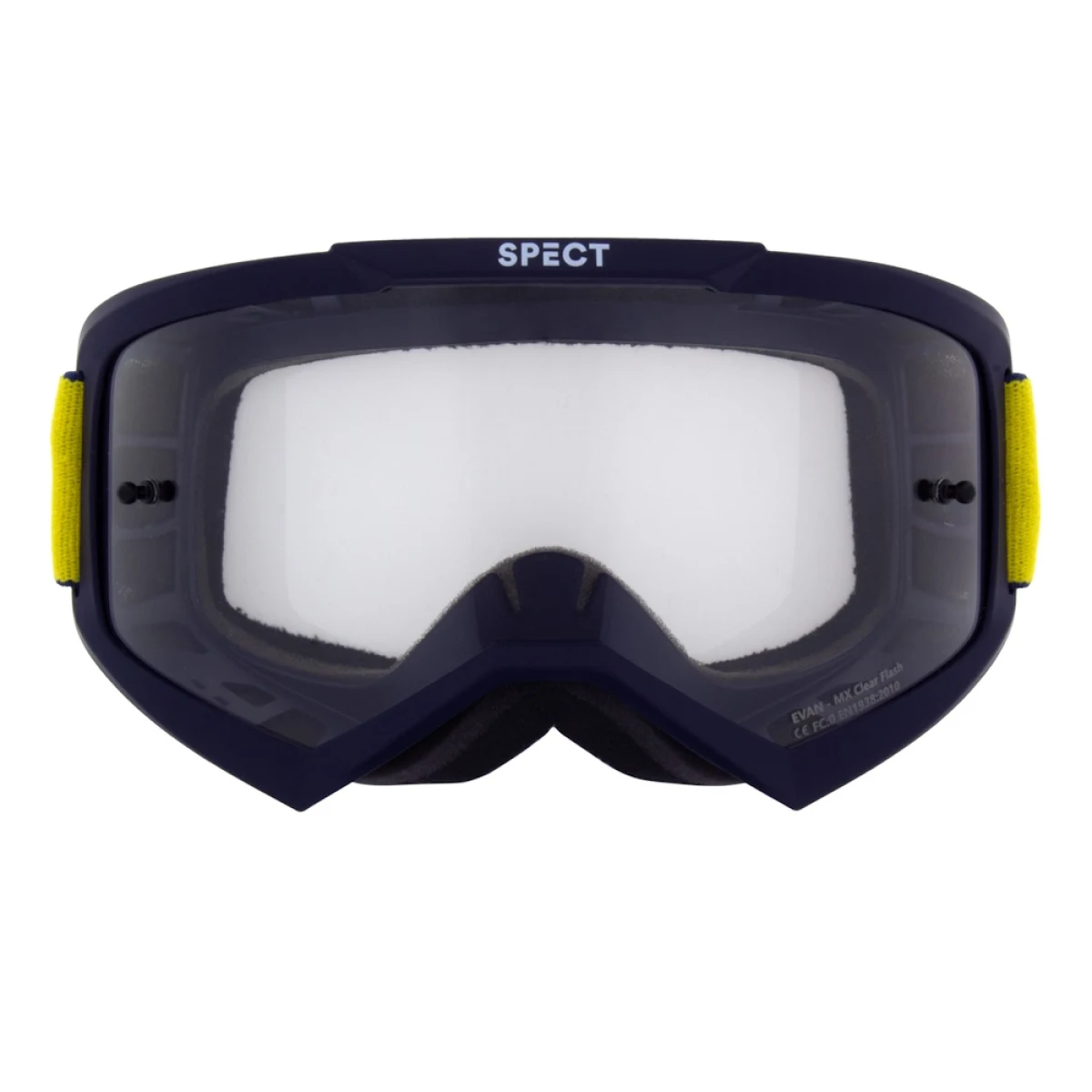 RedBull Spect Evan, modré matné, plexi čiré · záber 4