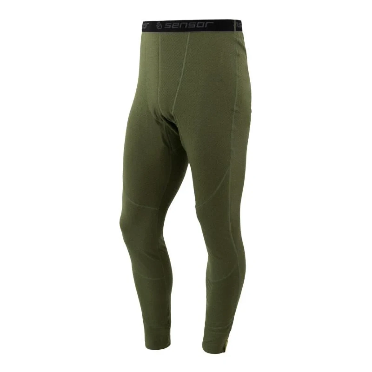 Sensor Merino Df Safari Green - Velikost: L | Barva: Zelená · záber 1