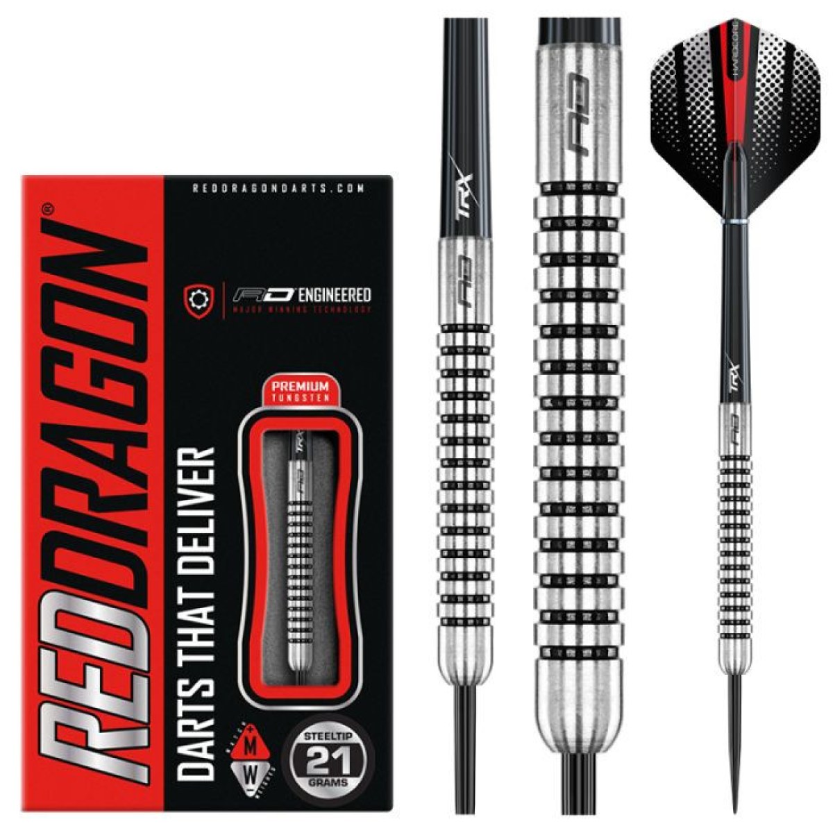Dart szett Red Dragon steel Fury 1, 21g, 80% · záber 1