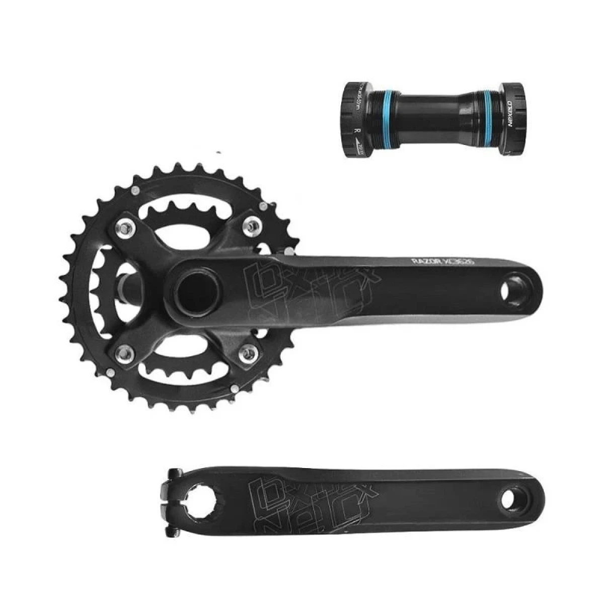 Nexelo Razor MTB 36/26Z 2x11 175mm kliky · záber 1