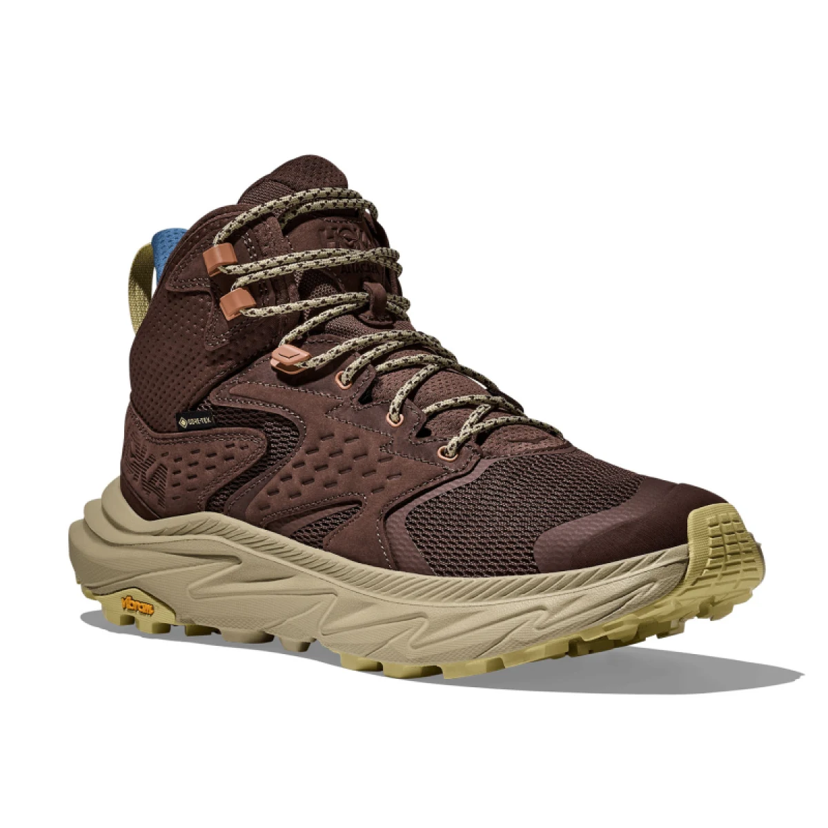 Pánska členková turistická obuv HOKA Anacapa 2 Mid GTX M walnut oyster mushroom · záber 2