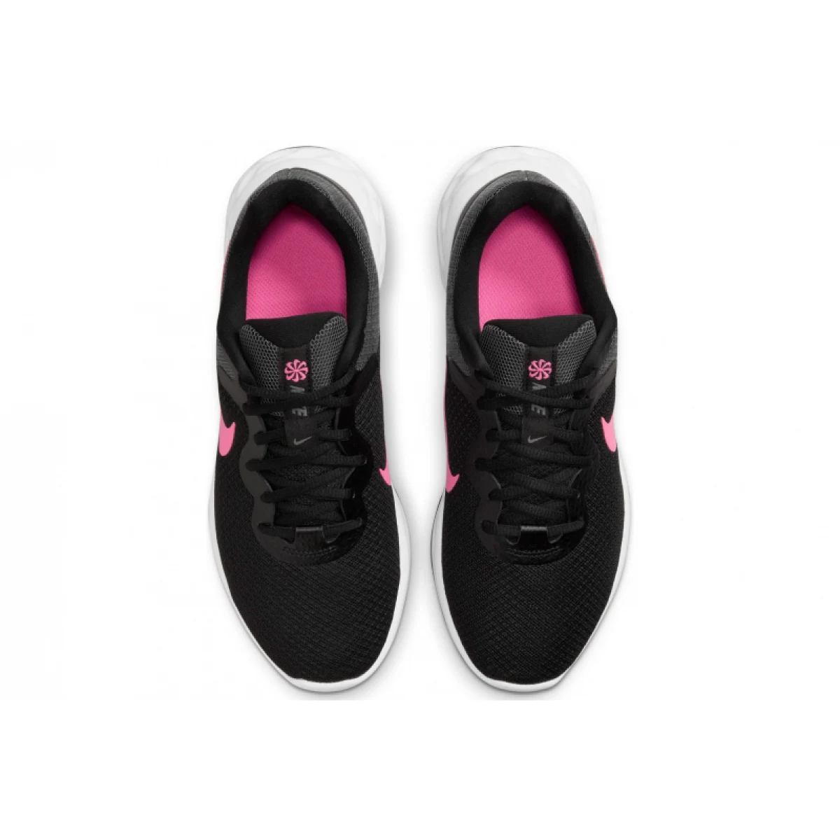 Dámská sportovní obuv (tréninková) NIKE Revolution 6 Next Nature black hyper pink iron grey · záber 4