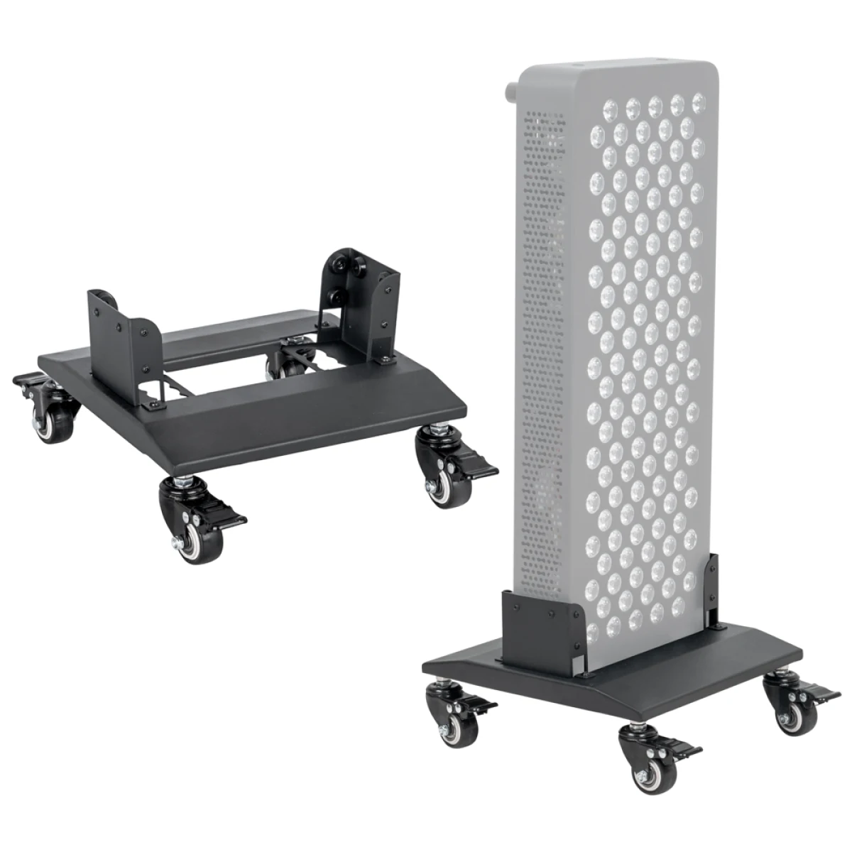 Stojan s kolieskami pre infračervený LED panel inSPORTline Flabor a Klostar · záber 1