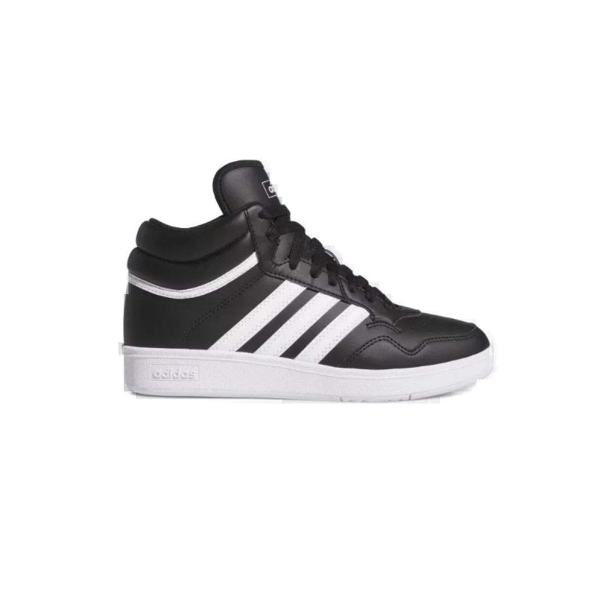 Juniorská rekreační obuv ADIDAS Hoops 4.0 Mid Jr core black cloud white core black · záber 2
