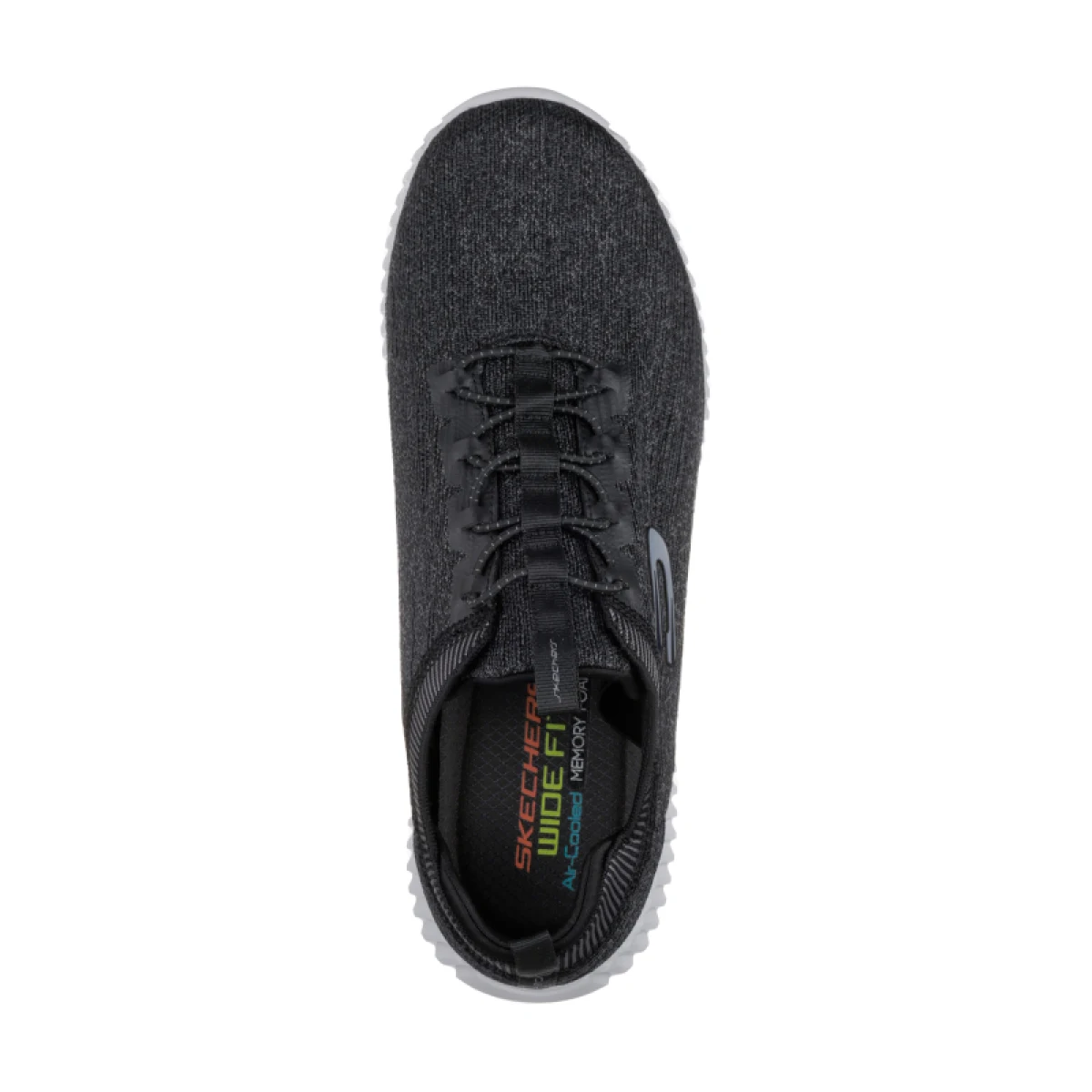 Pánská rekreační obuv SKECHERS Elite Flex Hartnell black grey · záber 4