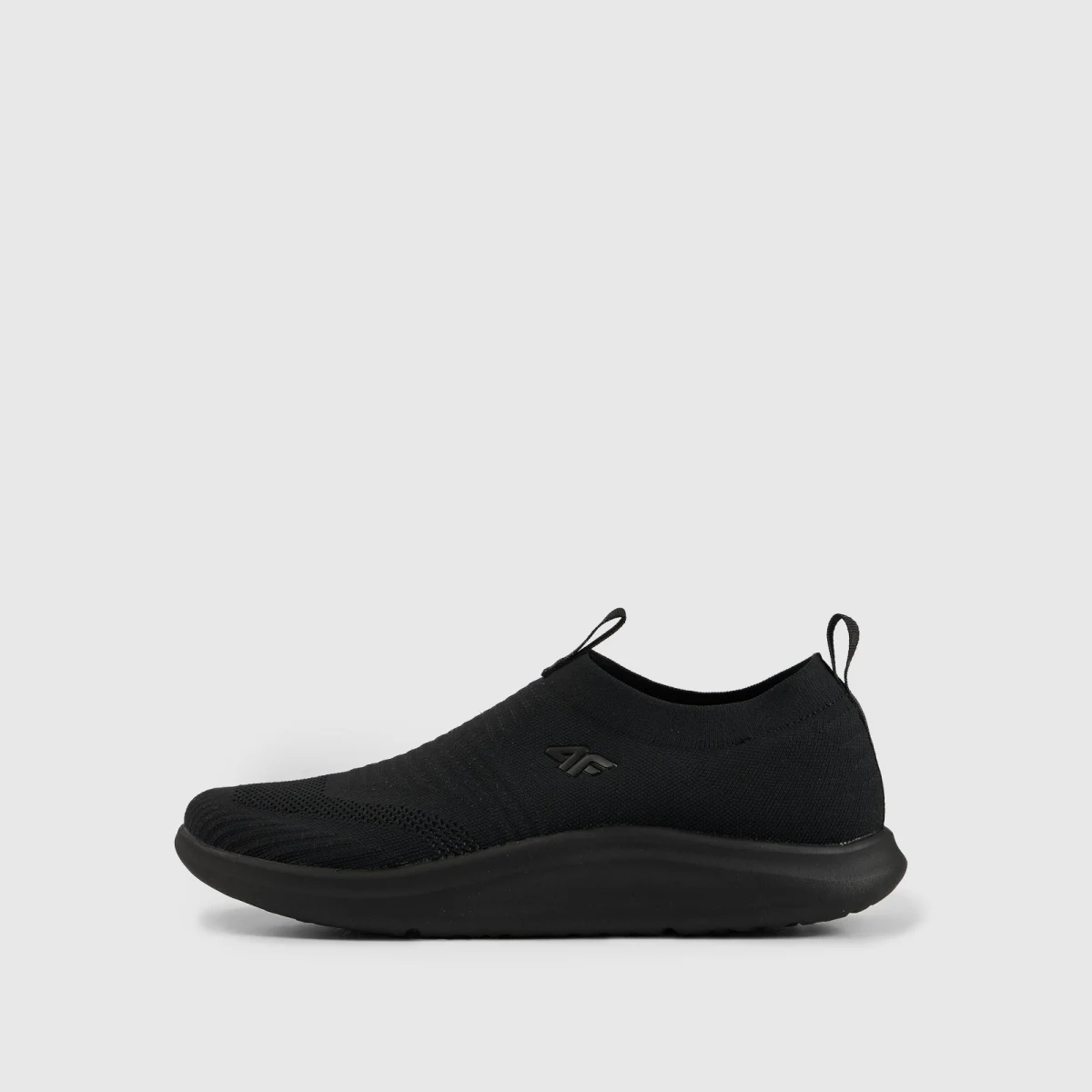 Nízké slip-on tenisky NEONITE s měkkou stélkou pánské - černé · záber 1