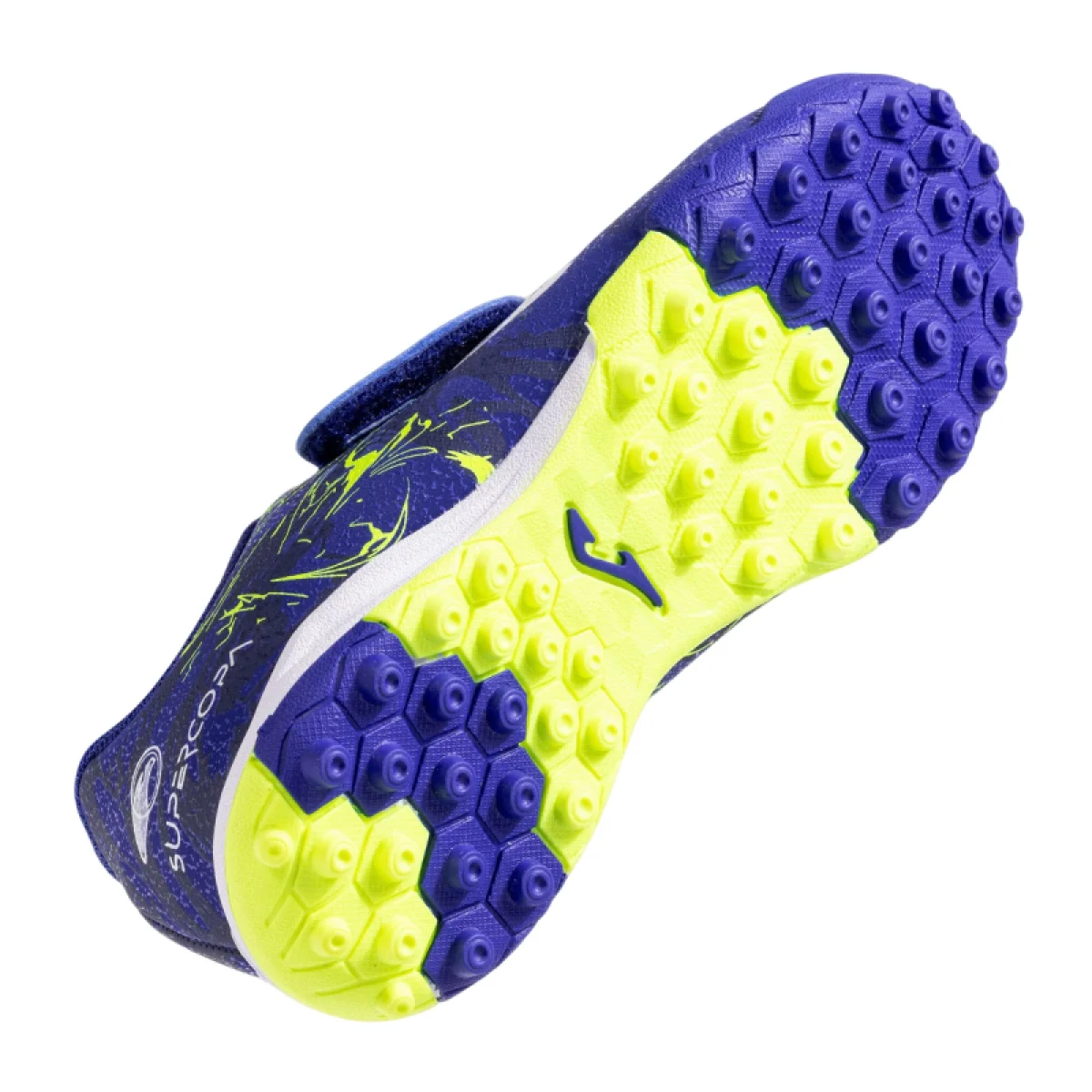 Chlapecké fotbalové kopačky turfy JOMA Super Copa 2403 K TF royal blue · záber 5