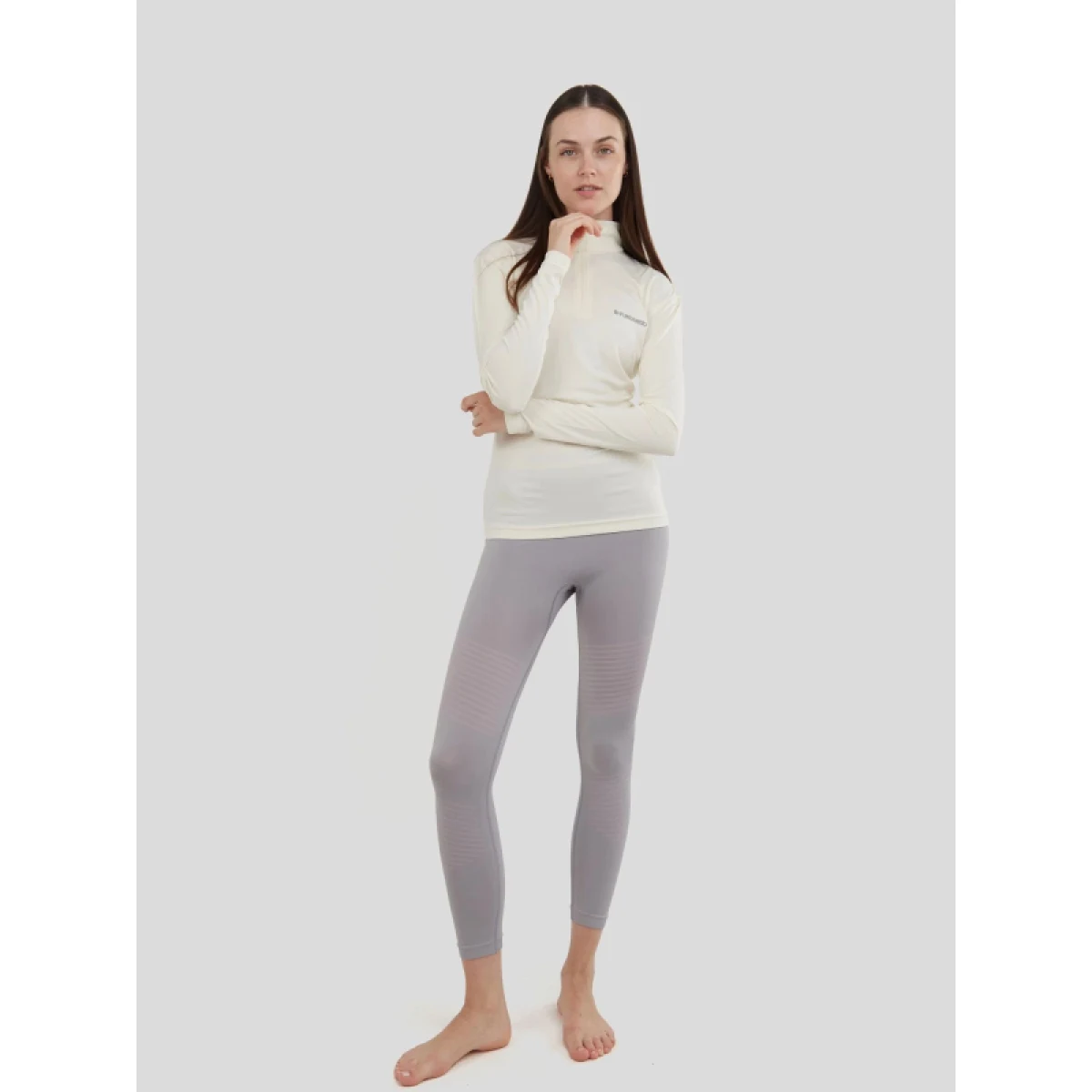 Dámské termo tričko s dlouhým rukávem FUNDANGO Yade Baselayer-150-butter · záber 3