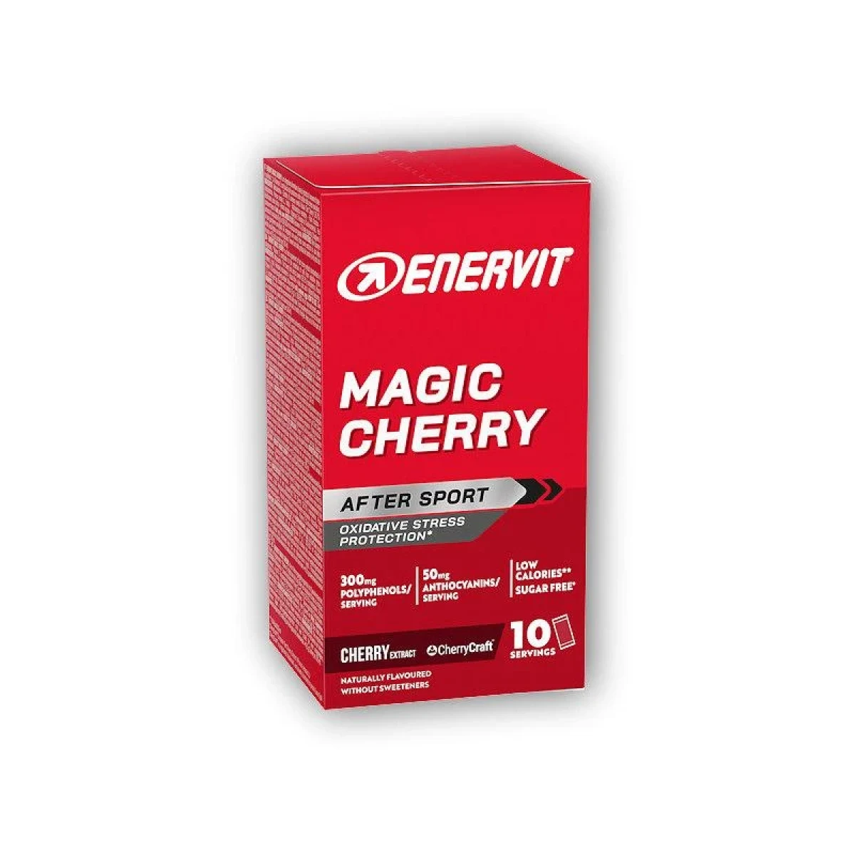 Enervit Magic Cherry after sport 10 x 9g · záber 1