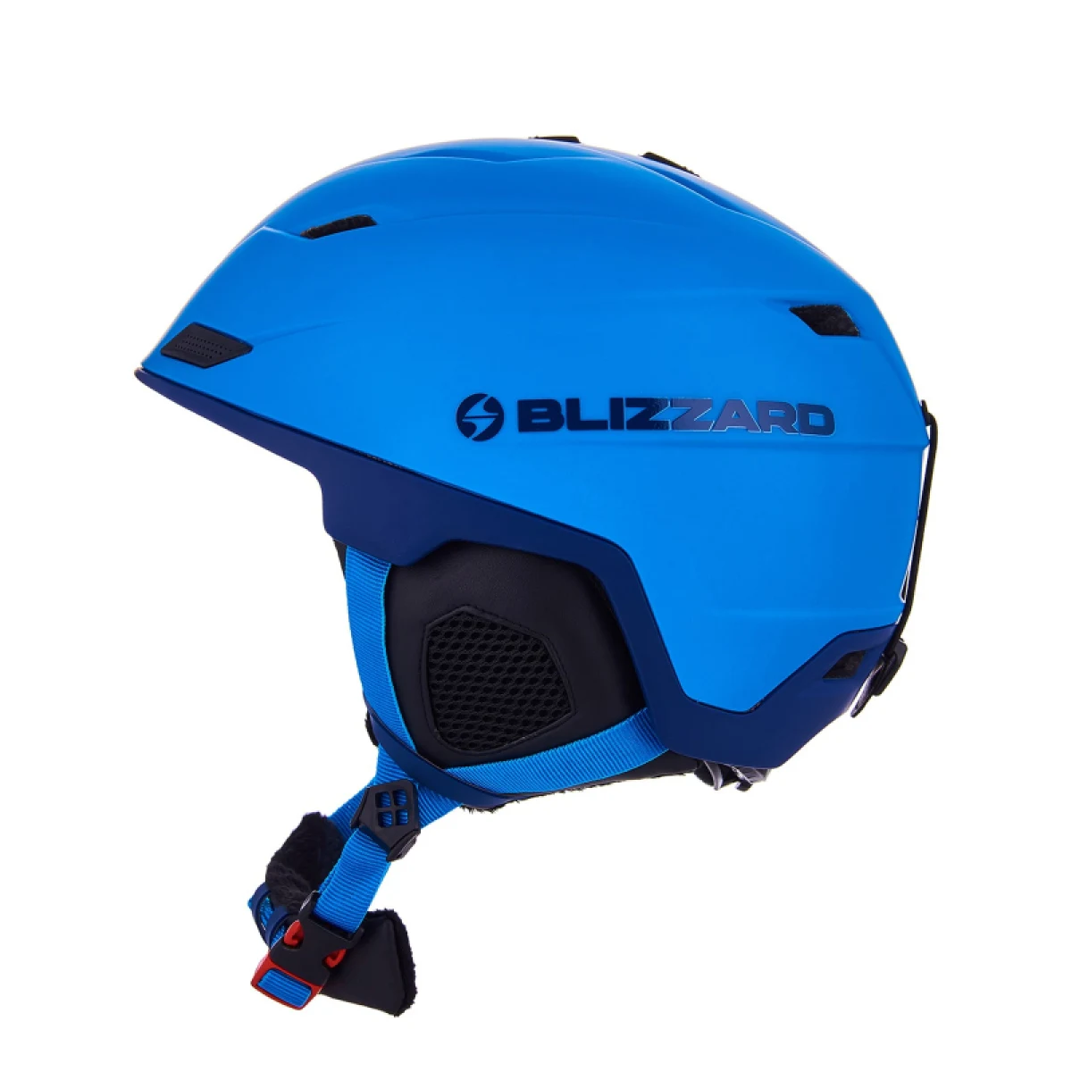 Lyžařská helma BLIZZARD Double ski helmet, blue matt dark blue, big logo · záber 3