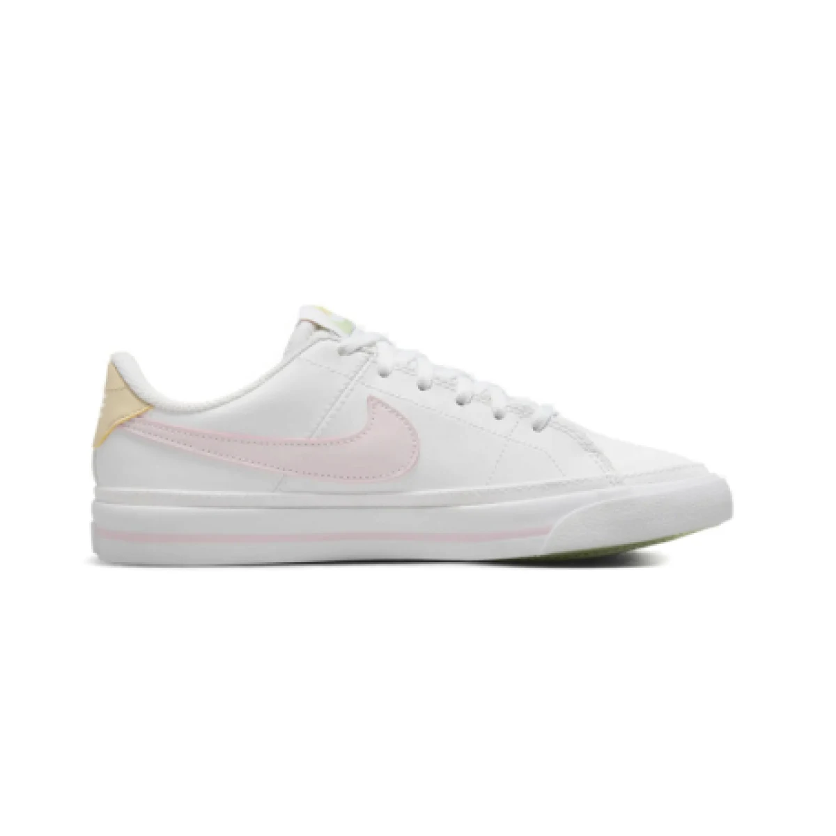 Dívčí vycházková obuv NIKE Court Legacy white pink foam honeydew · záber 1