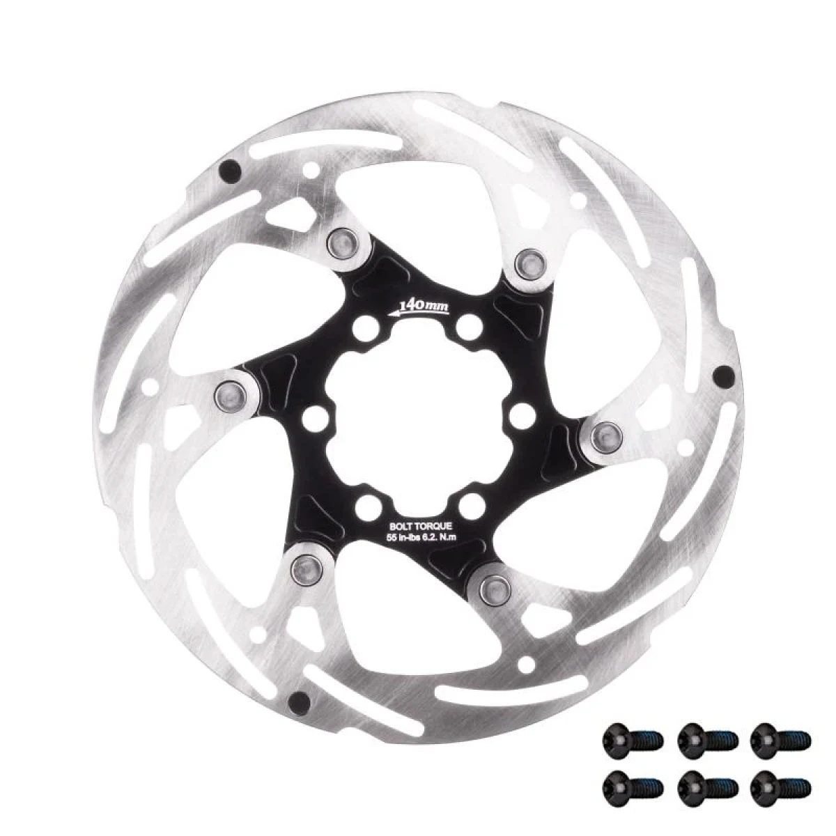 Force Kotouč brzdový 140 mm, 6 děr, černý · záber 1