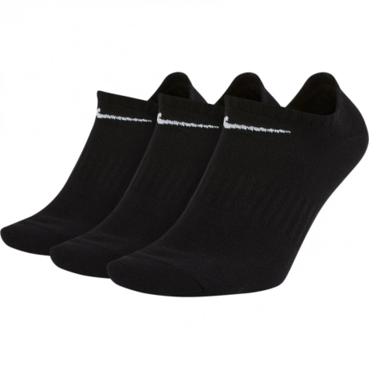 Ponožky NIKE 3 PACK-Nike Everyday Lightweight No-Show black · záber 1