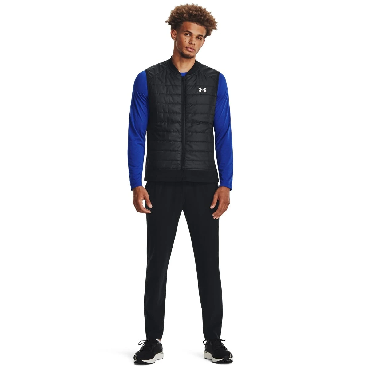 Under Armour Men‘s Launch Insulated Vest Black - Velikost: M | Barva: Čierna | Hmotnost: 1,52 kg · záber 5