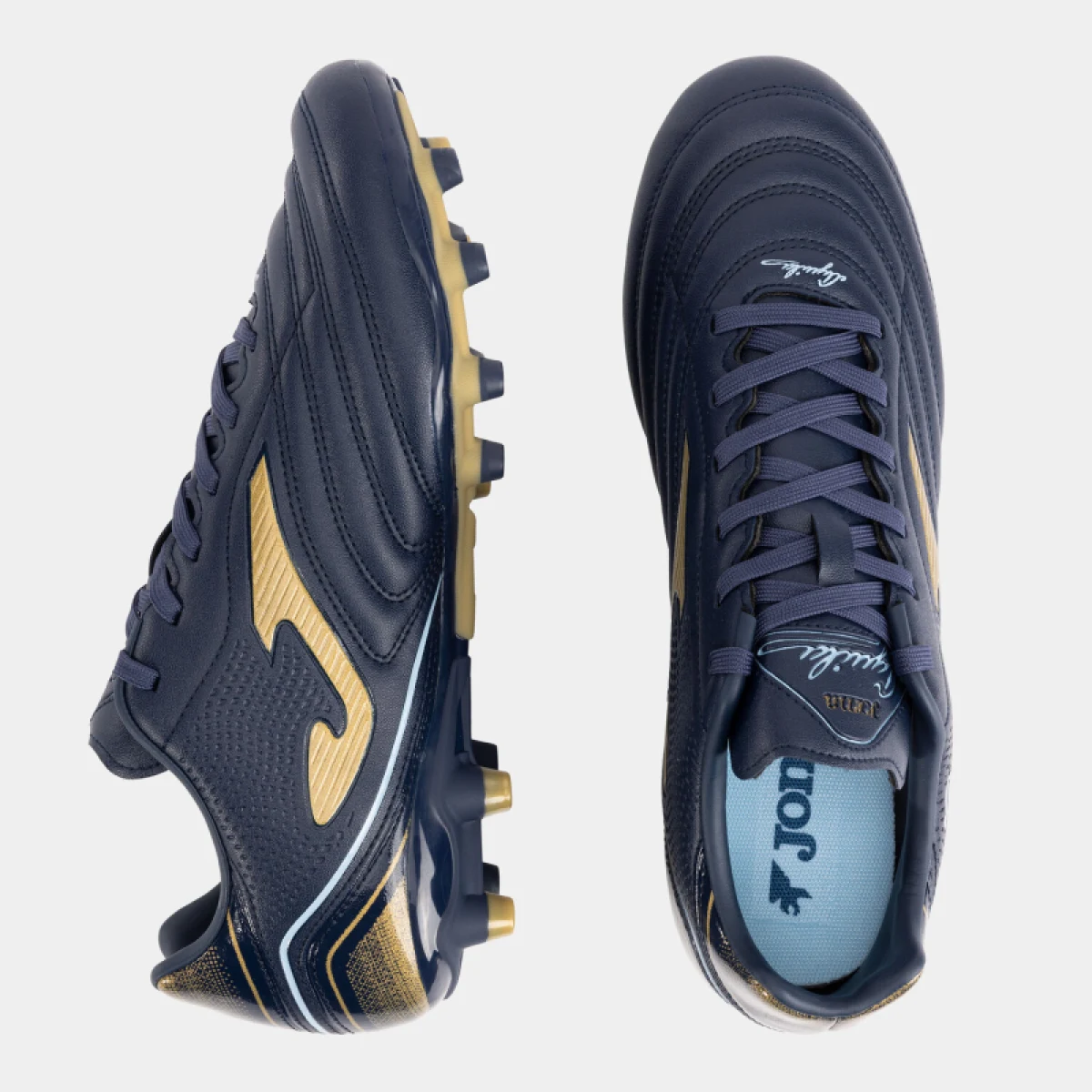 Pánské outdoorové fotbalové kopačky JOMA Aguila 2503 M FG navy blue · záber 4