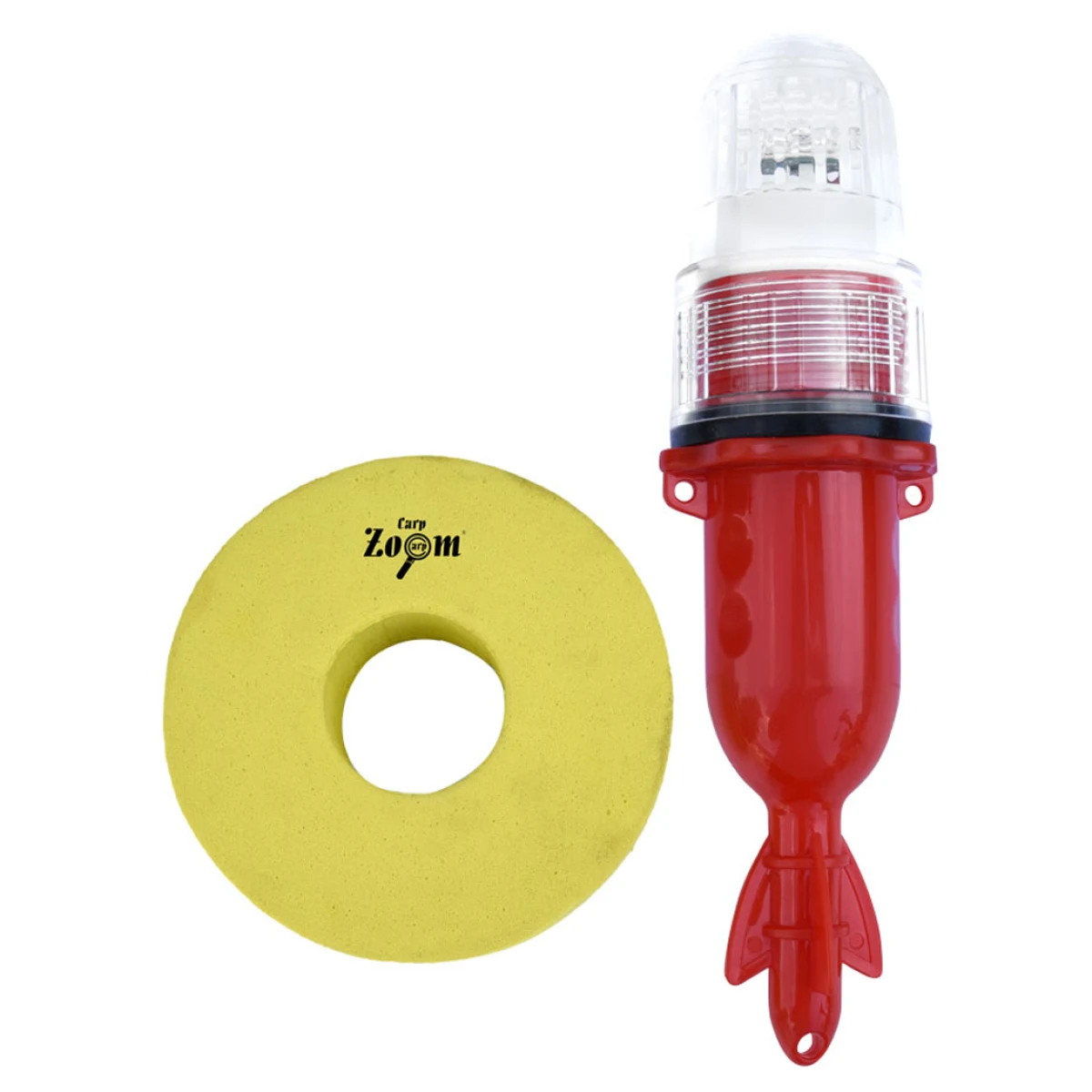 Svietiaca bójka CARPZOOM s LED svetlom červená · záber 1