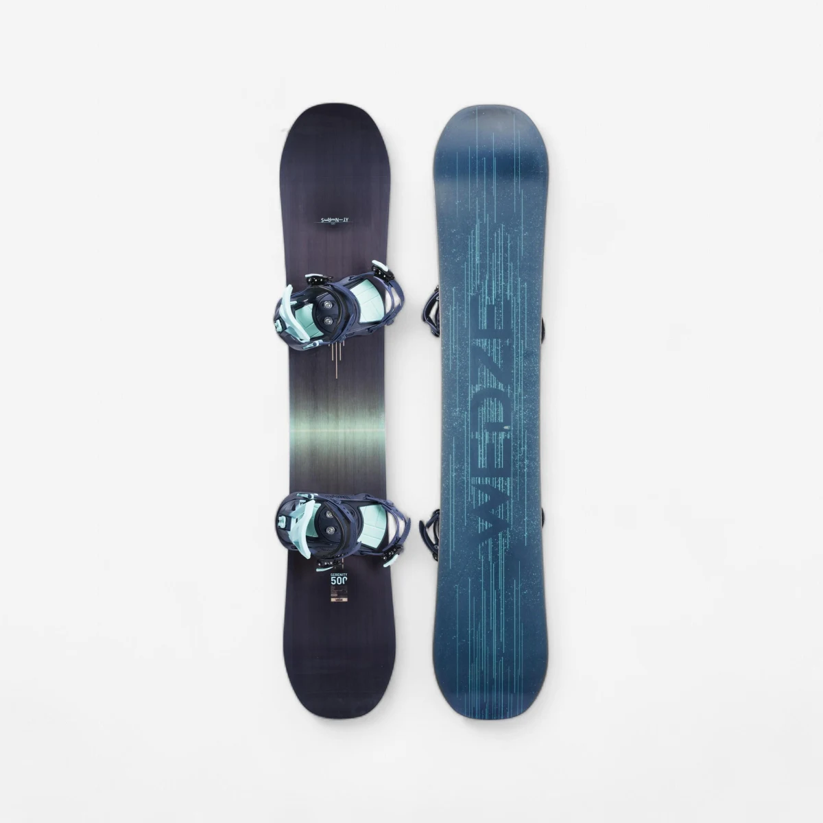 DREAMSCAPE Dámsky snowboard na zjazdovku a freeride Serenity 500 tmavomodrý 157 cm · záber 1