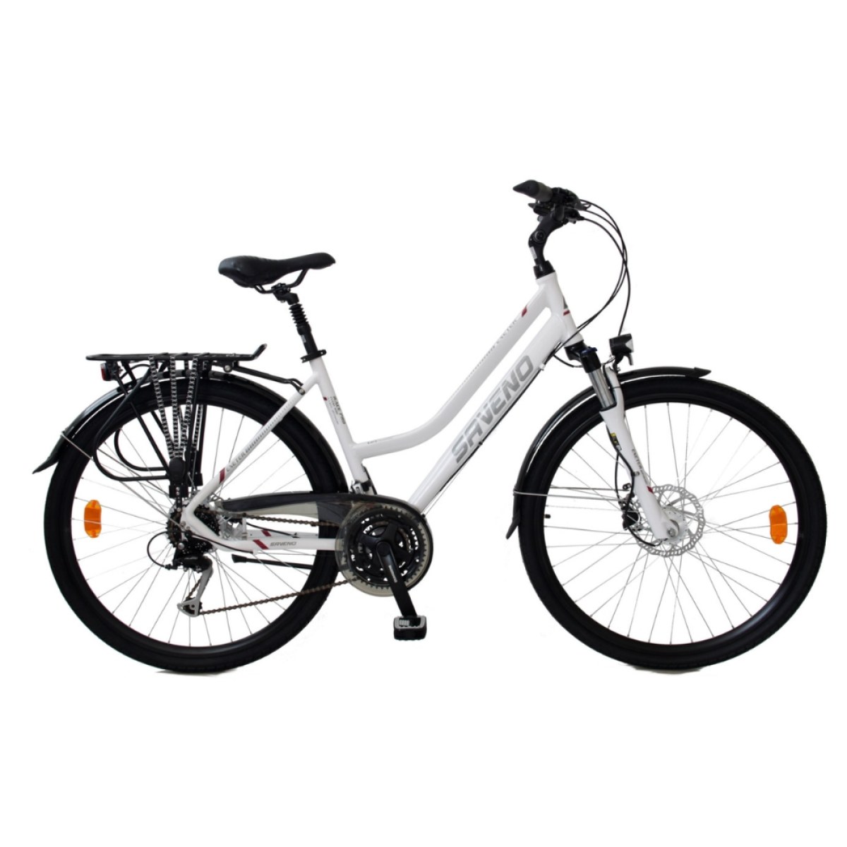 Saveno Exeter Lady 28" - model 2025 biela - M (17", 165-175 cm) · záber 1