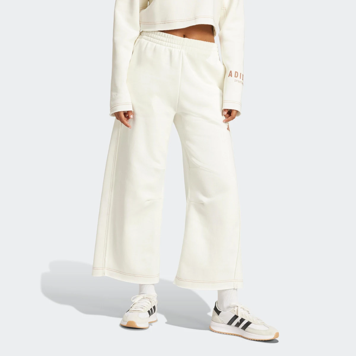 ADIDAS ADIDAS dámske nohavice biele XL · záber 1