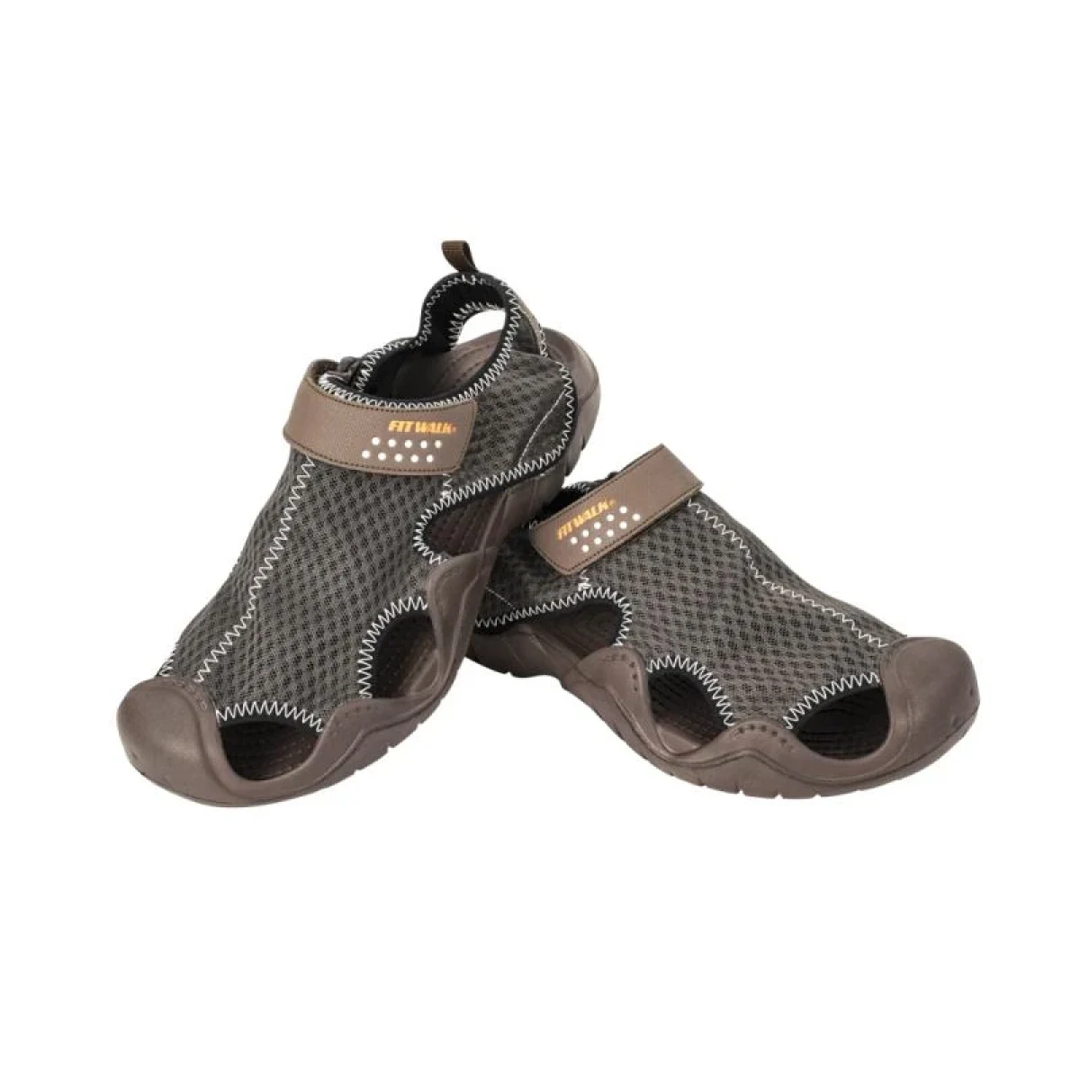 Fit Walk Pánské sandály hnědá · záber 1