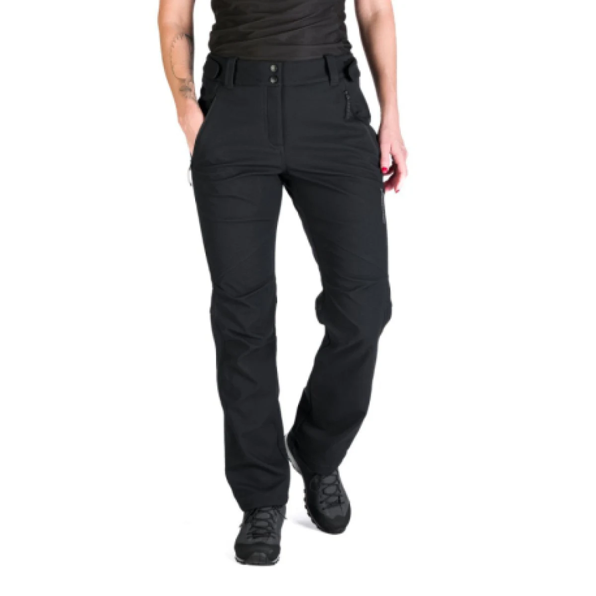 Dámské lyžařské kalhoty NORTHFINDER GRETCHEN-269black · záber 1