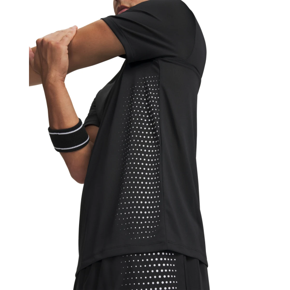 Pánske tréningové tričko s krátkym rukávom UNDER ARMOUR UA Tech Play Short Sleeve-BLK · záber 3