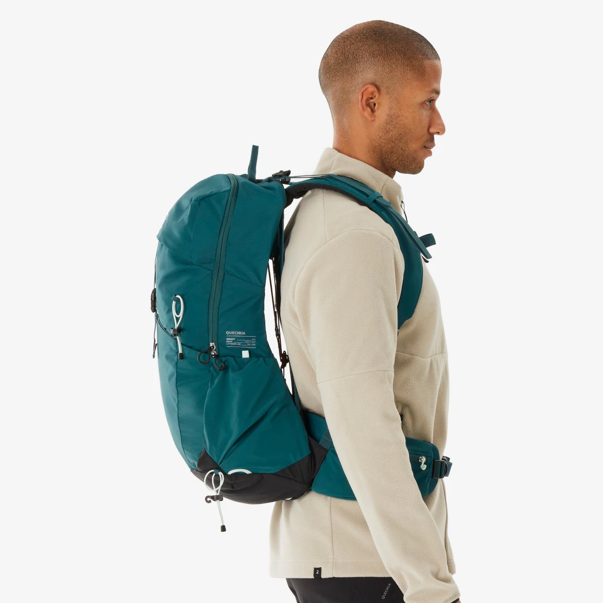 QUECHUA Turistický batoh MH500 25 l zelený bez · záber 2