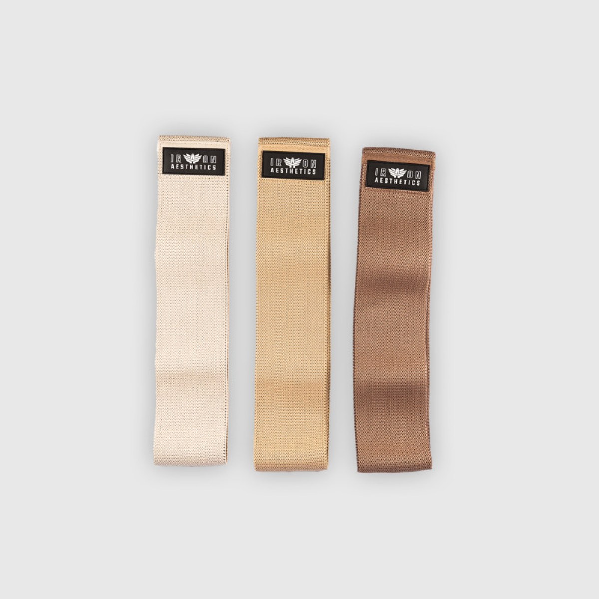 Set odporových gúm Iron Aesthetics Booty Bands, nude · záber 2