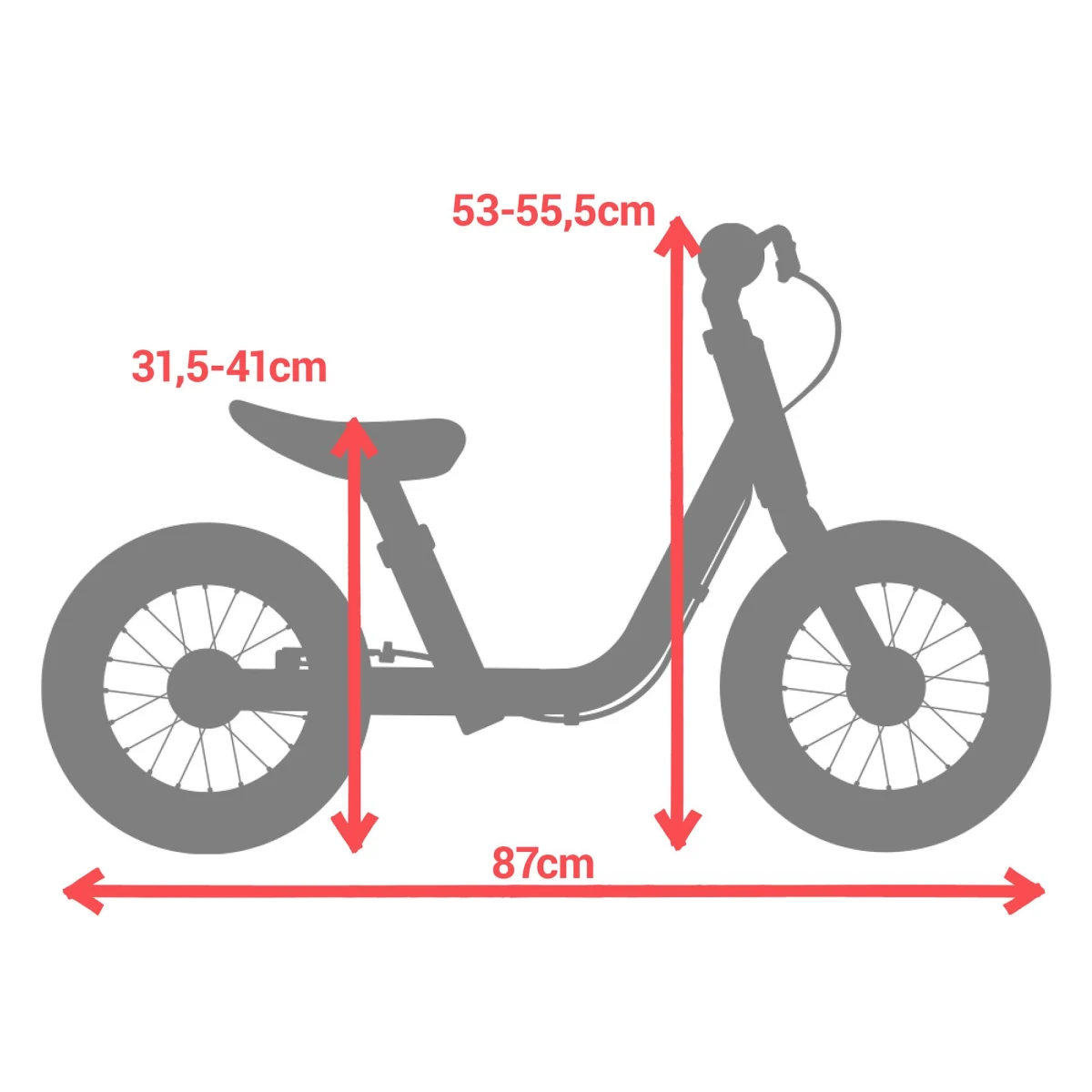 BTWIN Detské odrážadlo Run Ride 900 12-palcové hliníkové žlté 12" · záber 2