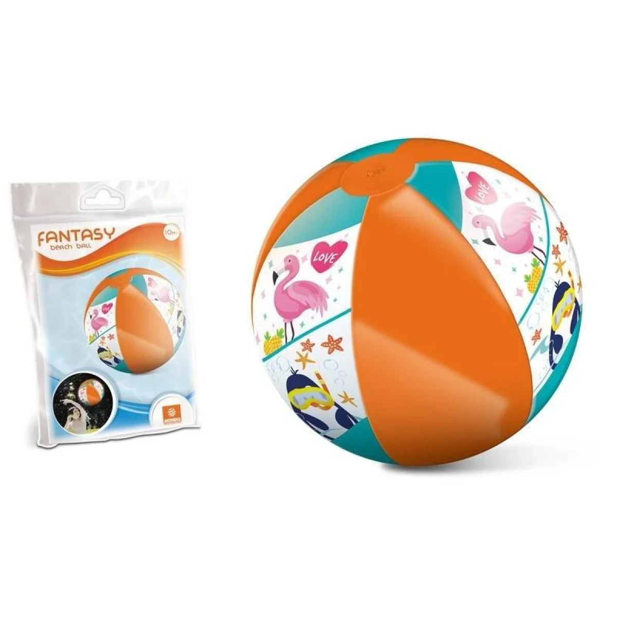 Mondo Nafukovací plážový míč FANTASY 35 cm · záber 1