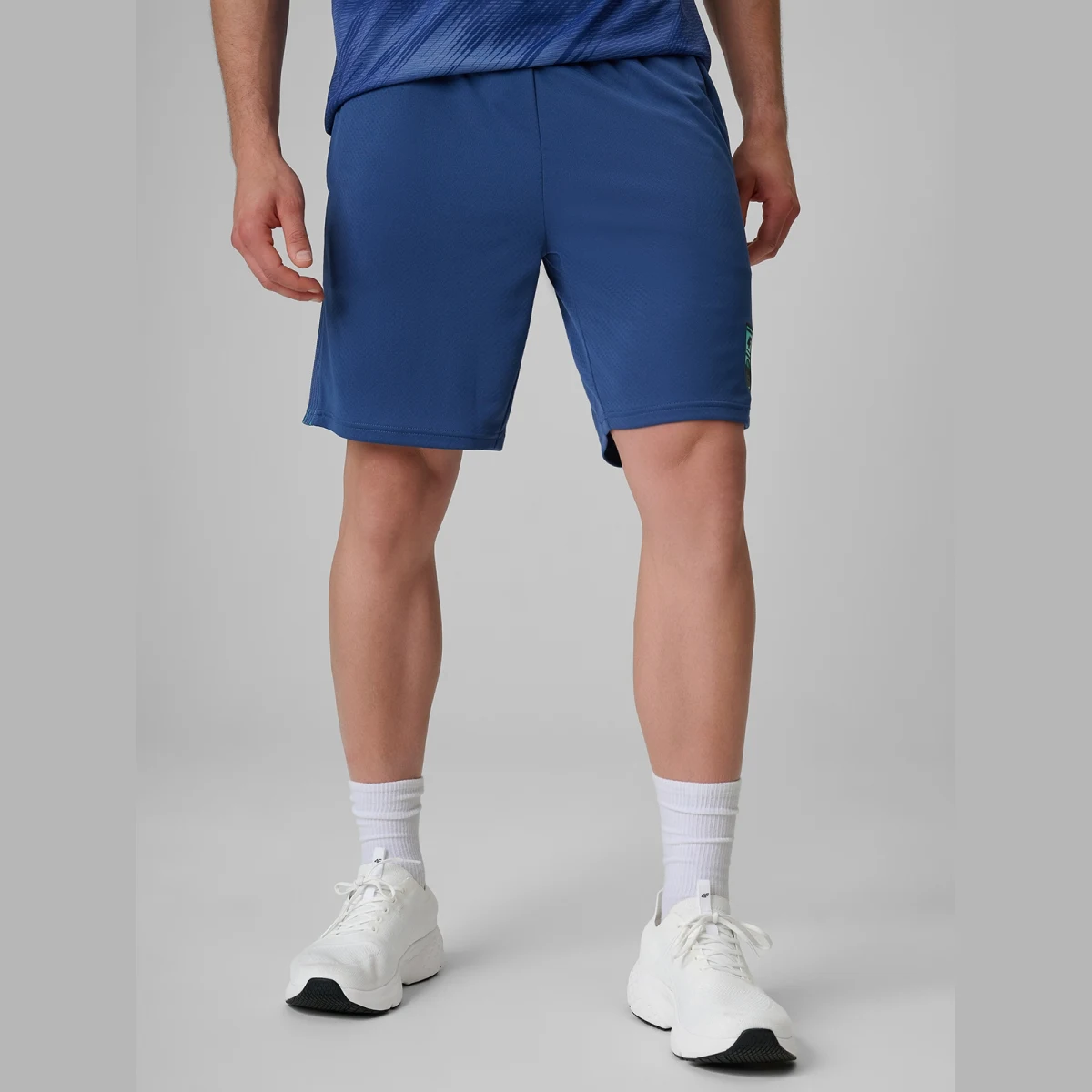 Pánské rychleschnoucí fotbalové šortky - denim · záber 2