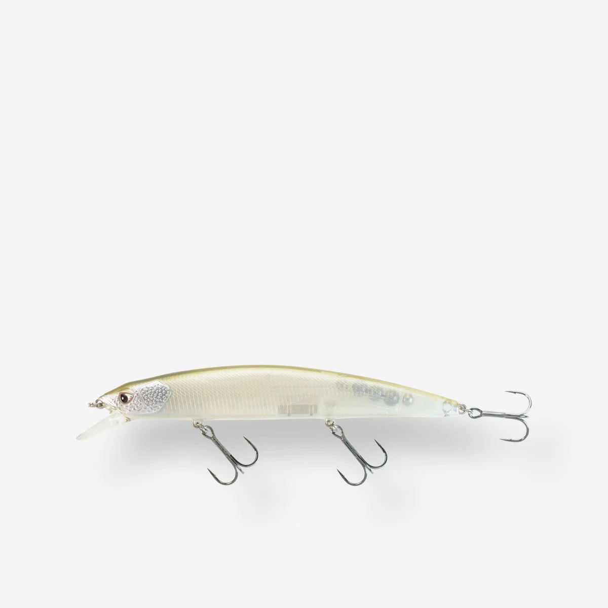 CAPERLAN Wobler Jerkbait Minnow WXM JKMNW 130 SP hnedý chrbát bez · záber 1