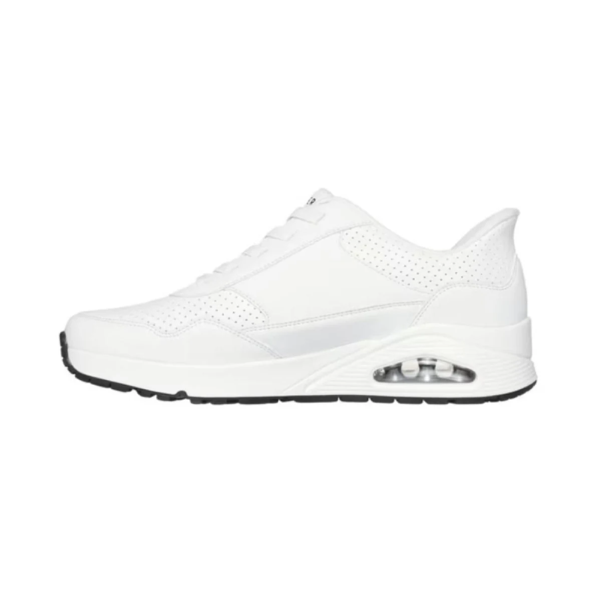 Pánska rekreačná obuv SKECHERS Uno Banksia Luxe Slip-Ins M white · záber 3