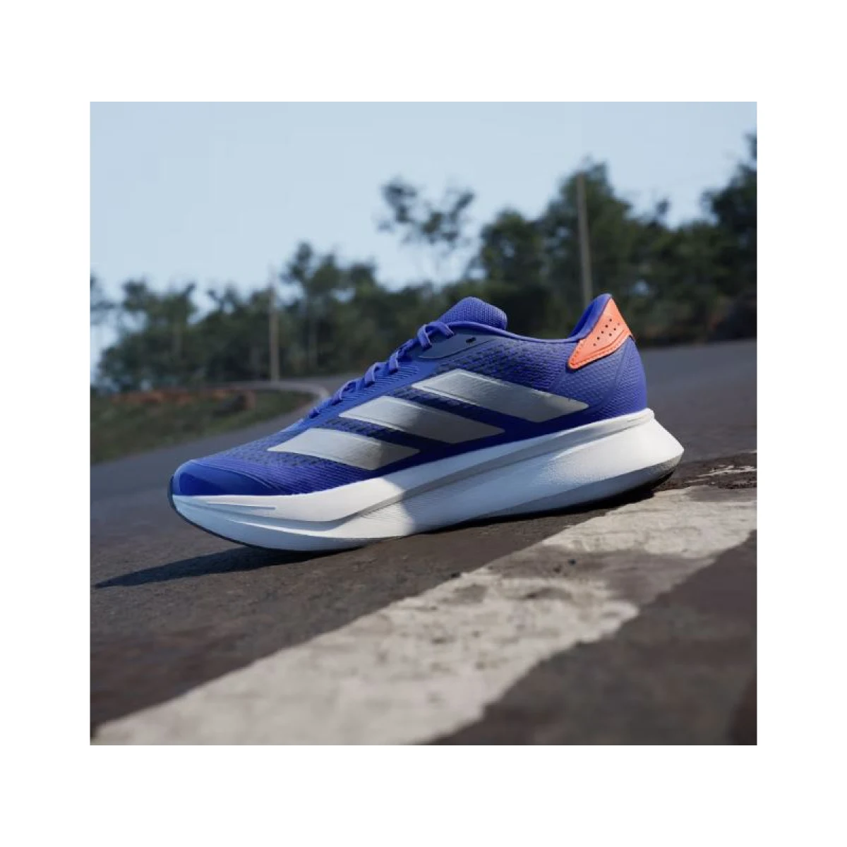 Pánská sportovní obuv (tréninková) ADIDAS Duramo SL2 M lucid blue zero metalic impact orange · záber 3