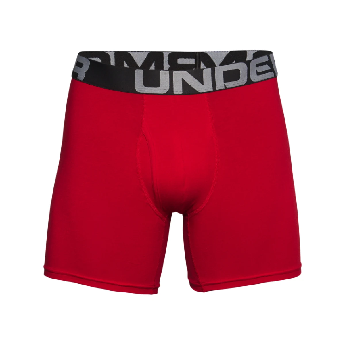 Pánske boxerky UNDER ARMOUR UA Charged Cotton 6in 3 Pack-RED · záber 2