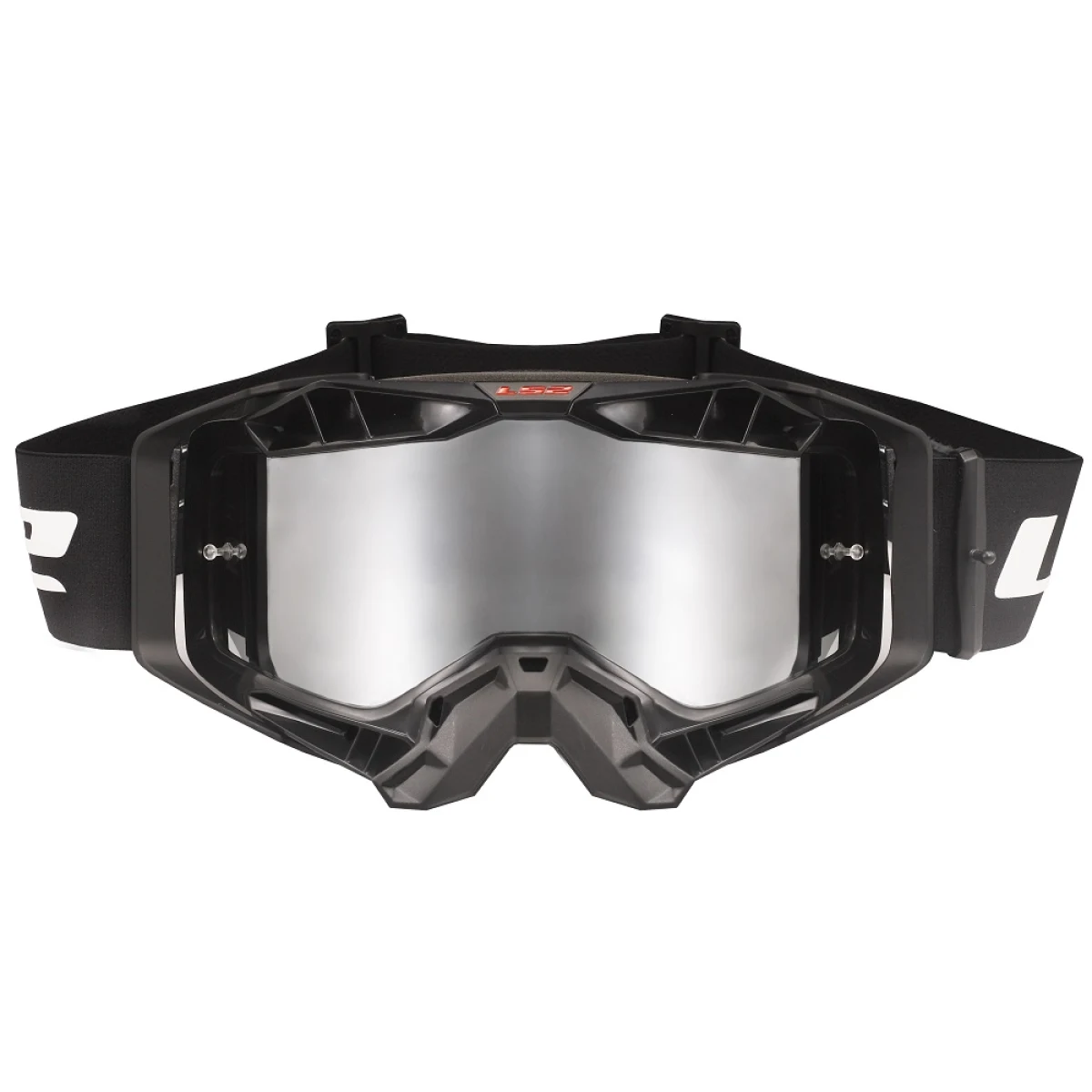 LS2 Aura Pro Black irídiové sklo · záber 1