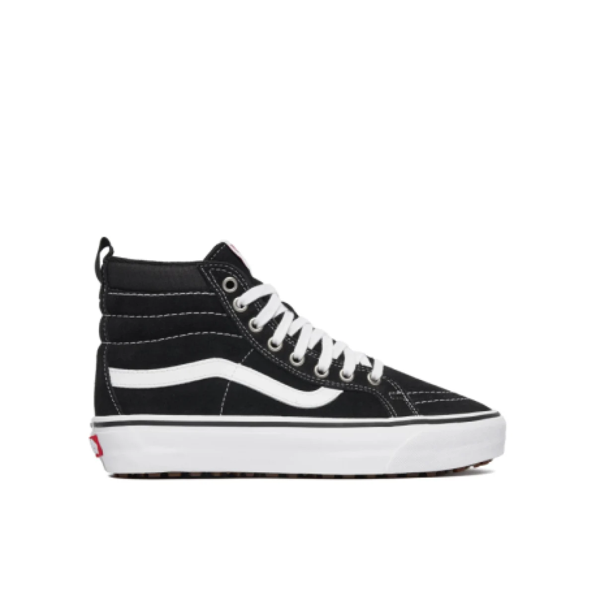Pánske členkové zimné topánky VANS MTE SK8 HI Insulated M black white · záber 1