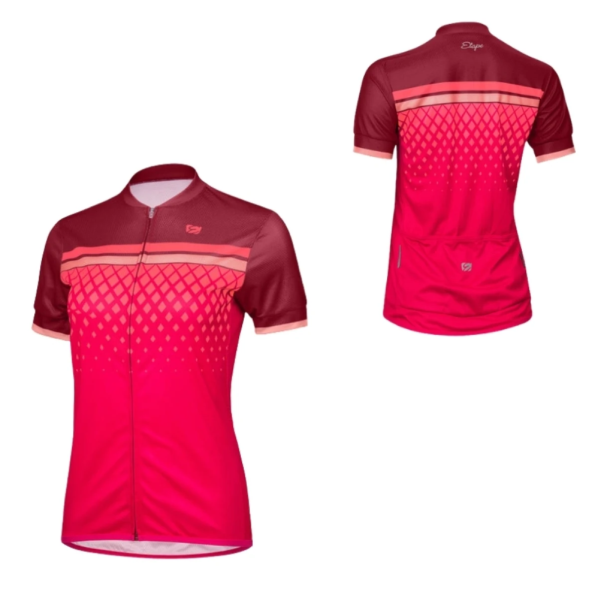 Etape Diamond bordeaux/ružová - XL · záber 1