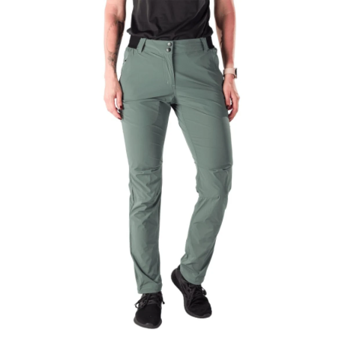 Dámske turistické nohavice NORTHFINDER RAIMUNDA-263greengrey · záber 1