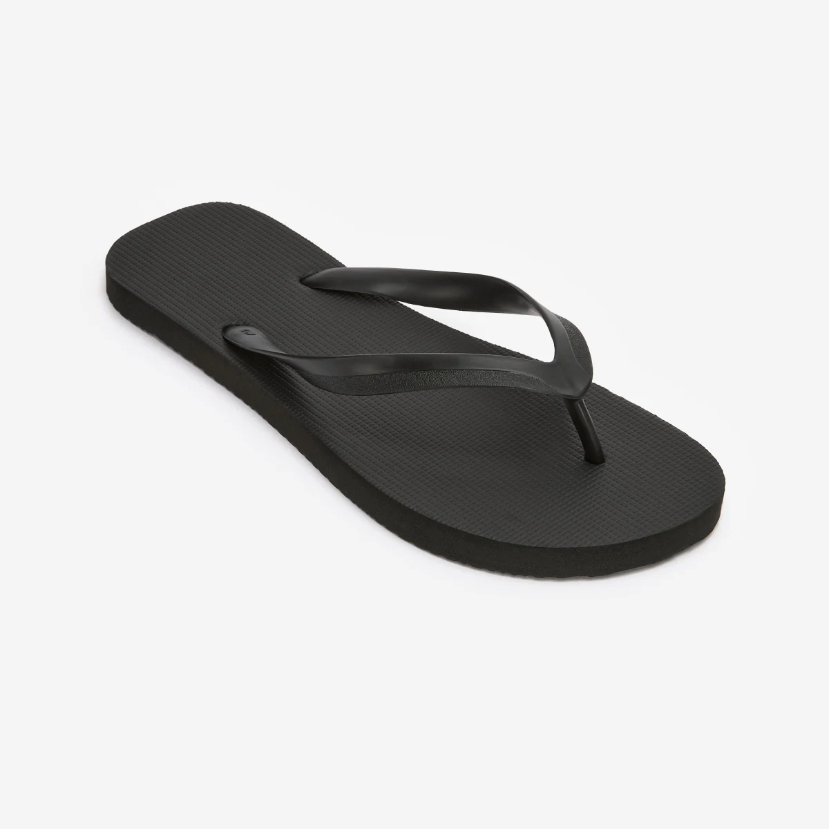 DECATHLON Pánske žabky 100 čierne 41-42 · záber 1
