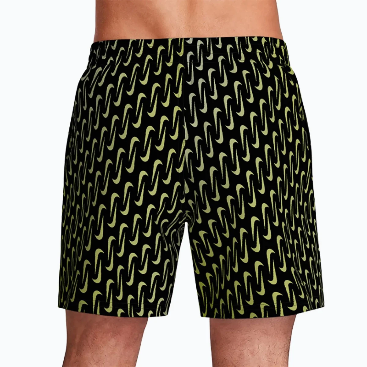 Férfi fürdőnadrág NIKE SWIM Breaker Swoosh 5 Black · záber 2