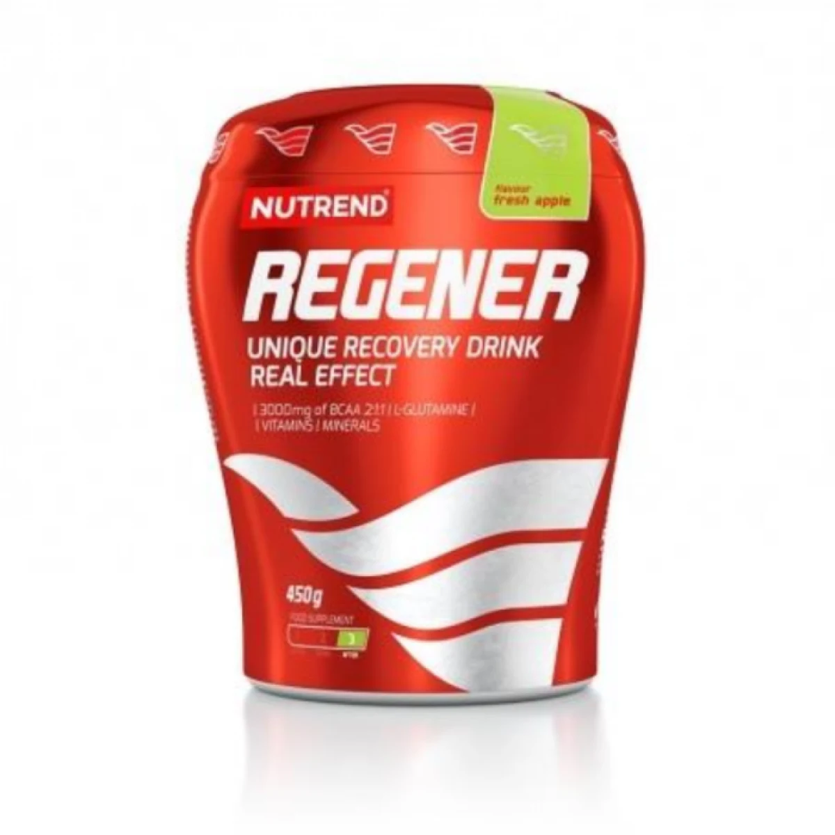 Regener - Nutrend - Вкус: Фреш ябълка | Тегло: 0,45 g | Опаковка: 6 · záber 1
