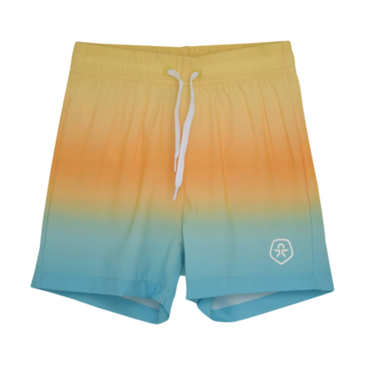 Fürdőruhák COLOR KIDS Swim Shorts, AOP & Magic-3520-Orange Pop · záber 1