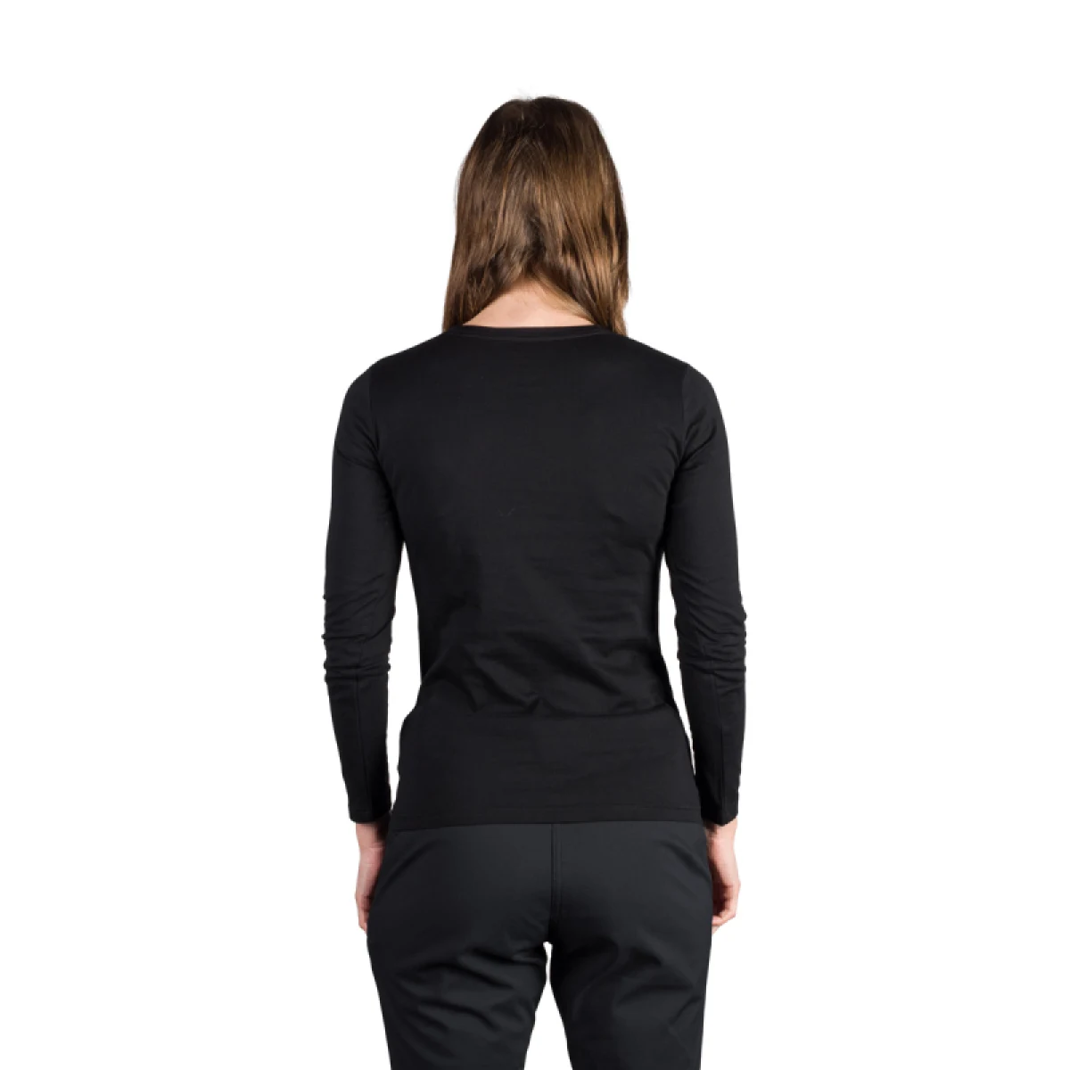Dámske turistické tričko s dlhým rukávom NORTHFINDER RIYA-269black · záber 4