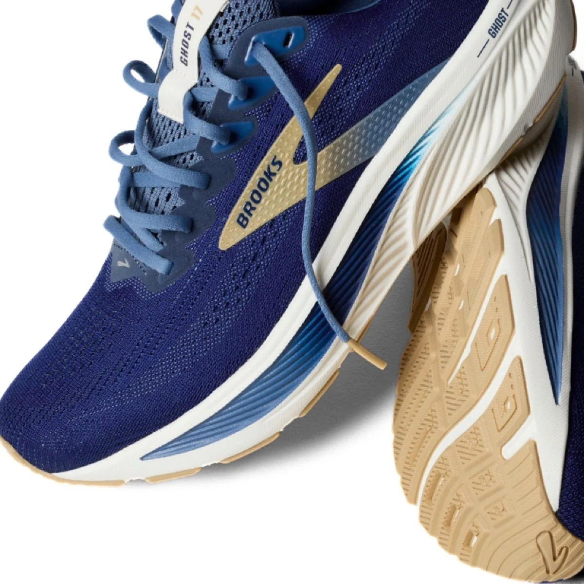 Pánska bežecká obuv BROOKS Ghost 17 M beacon blue moonlight starfish · záber 5